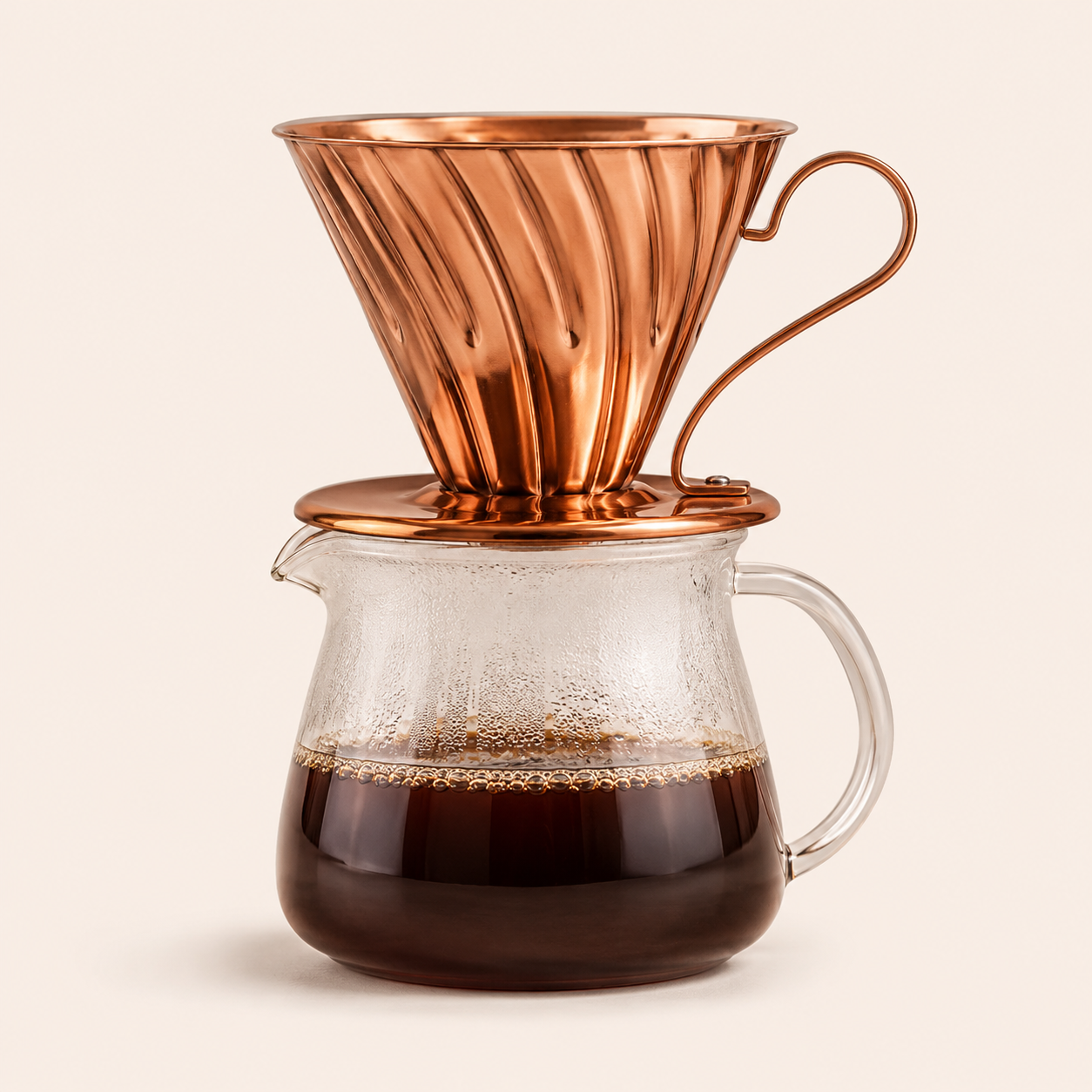 Brewhaus copper pour-over kit (