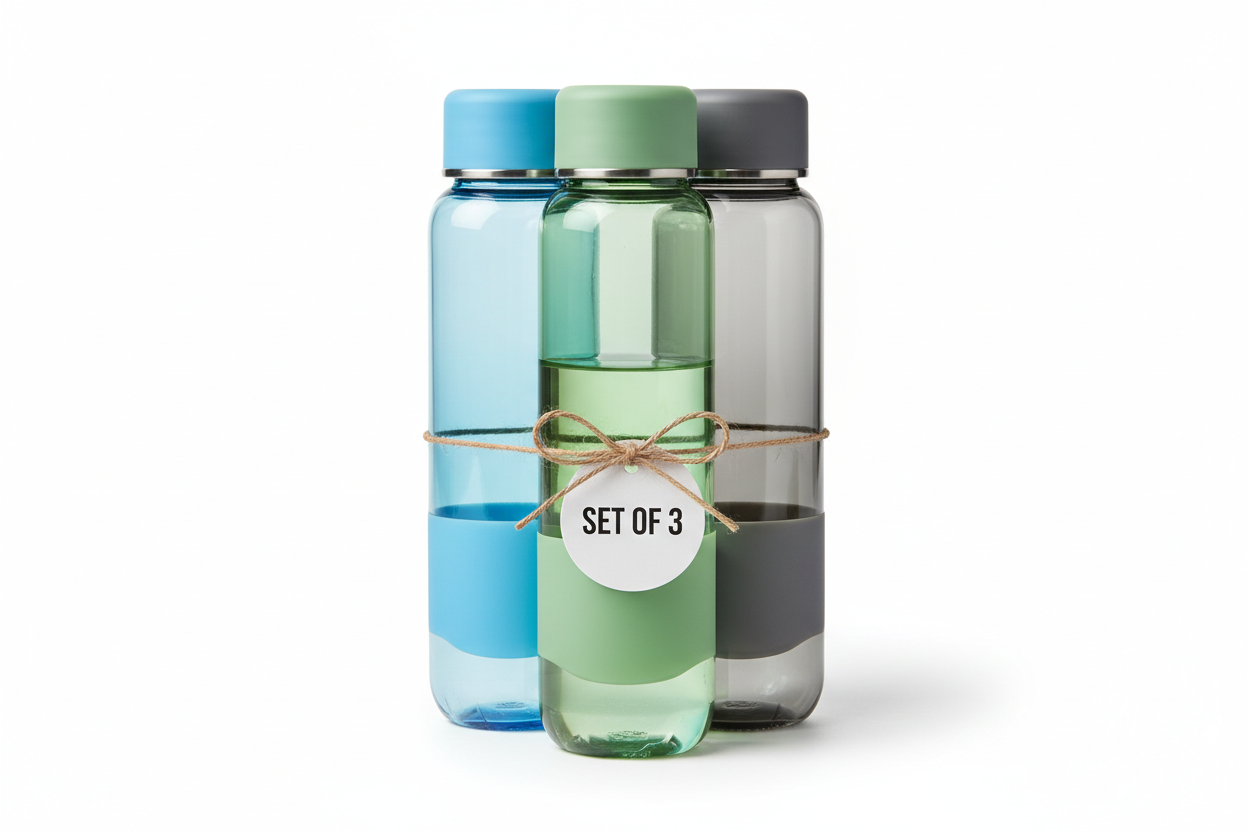 pack of 3 water bottle