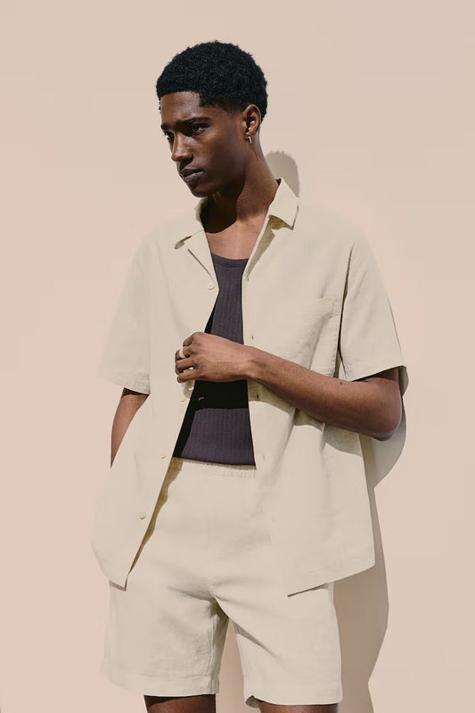 H&M Regular Fit Corduroy Shirt